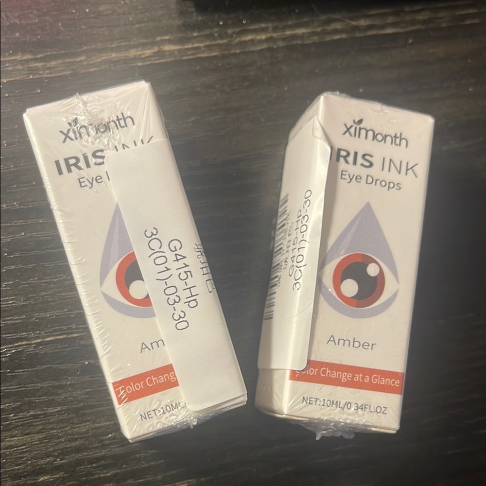 Iris Ink Eye Drops - Amber